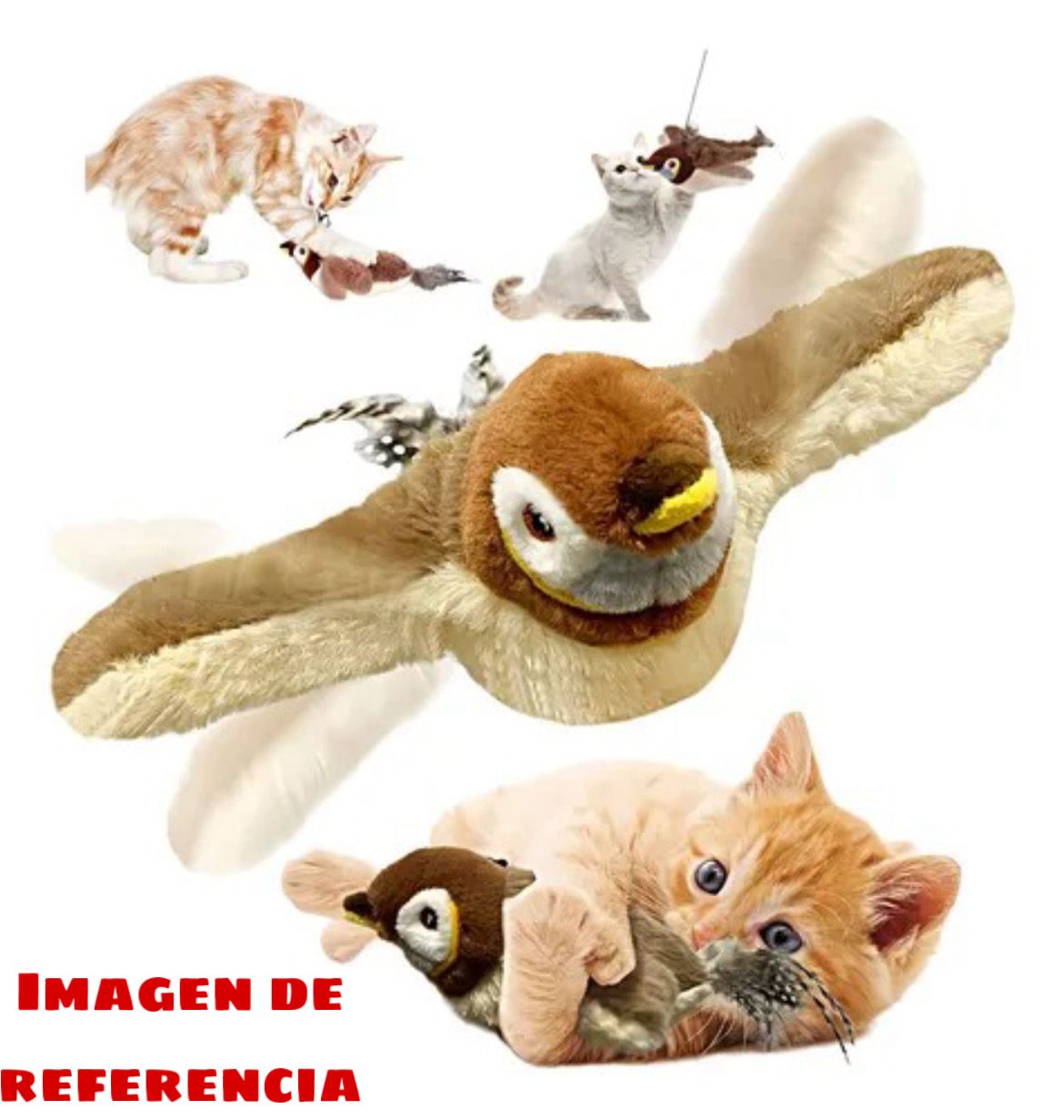 PAJARO JUGUETE PARA GATOS YY
